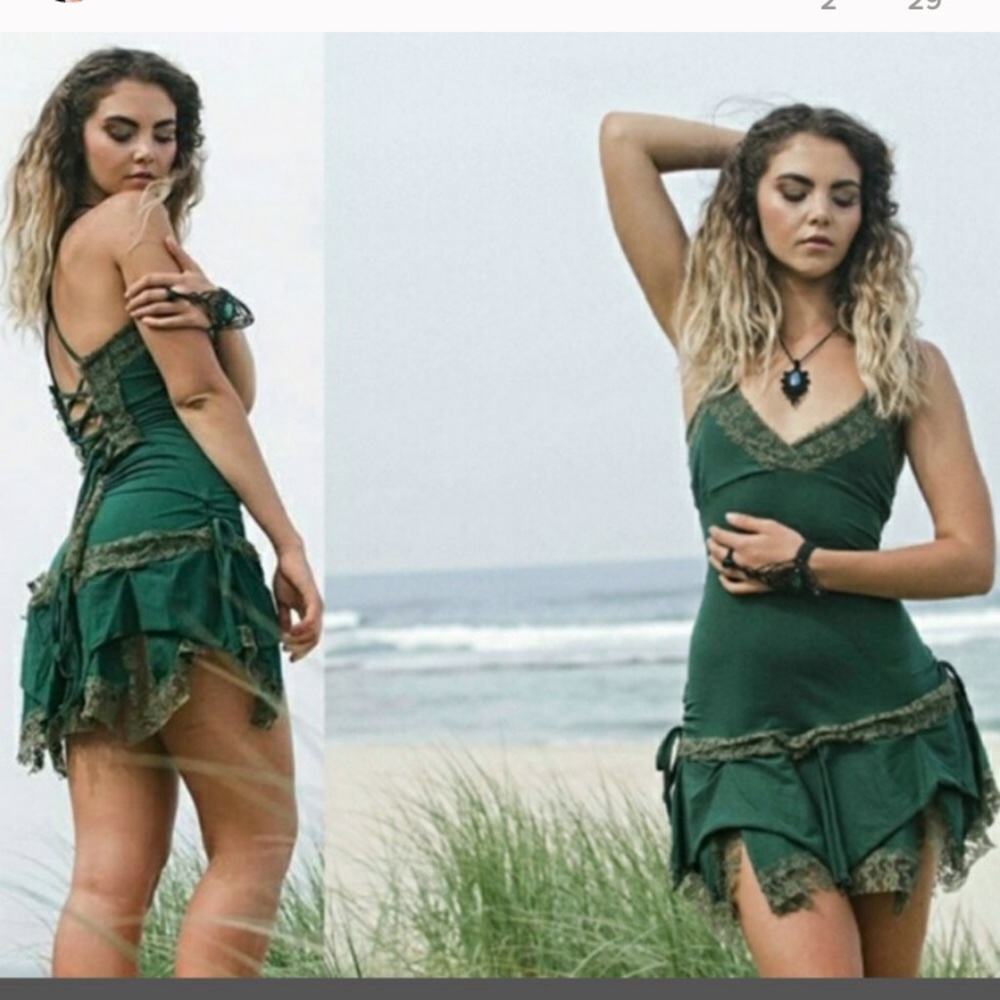 Handmade pixie festival dress